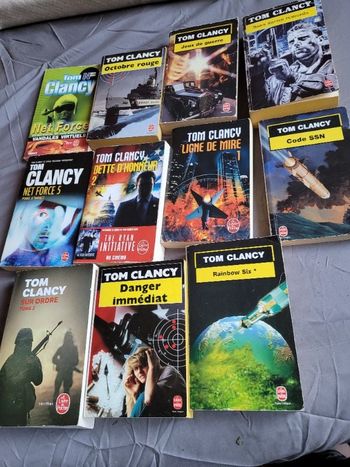 Livres de poche Tom Clancy
