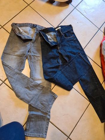 2 jeans régular 10 ans