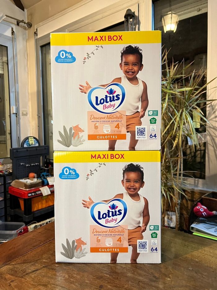Couche taille 4 Lotus : 128 Pants culottes