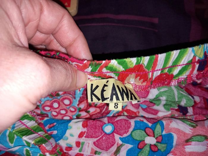 Jolie jupe colorée à volants 8ans - photo numéro 2