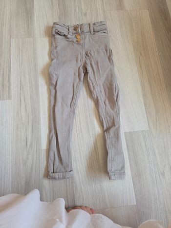 Jean super skinny Léa kaki taille 4 ans tao