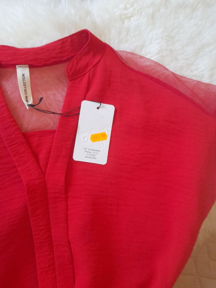 Belle robe rouge neu e taille unique - photo numéro 6