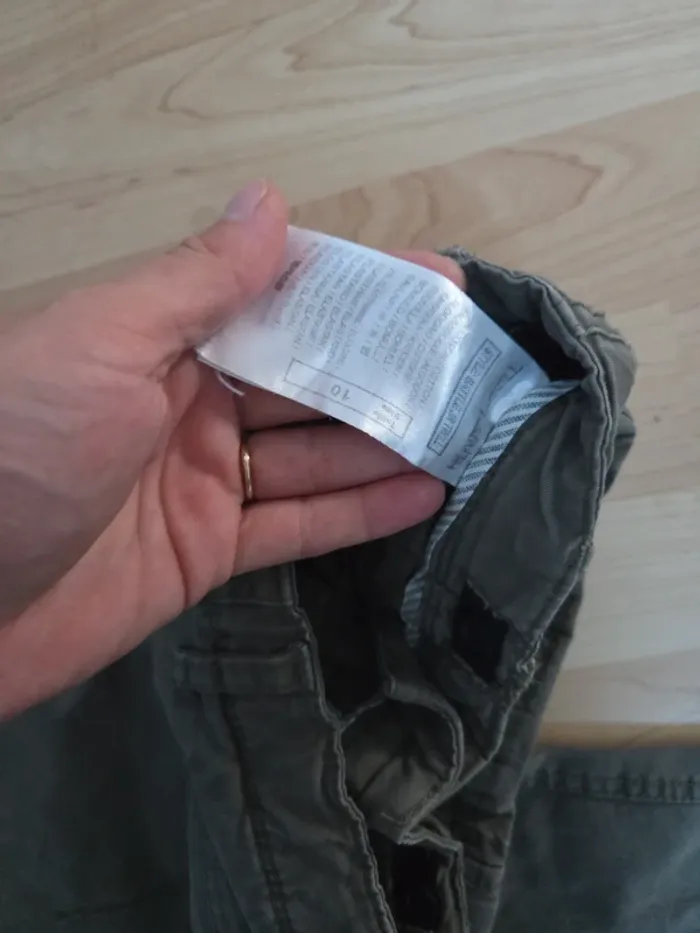 Pantalon cargo taille 10ans teddy smith - photo numéro 3