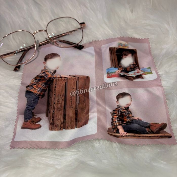 Essuie lunette personnalisé✨