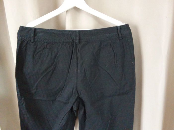 Pantalon noir avec rayure bootcute etam taille 42 - photo numéro 6