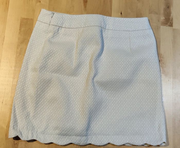 Jupe crème style broderie Camaïeu - photo numéro 5
