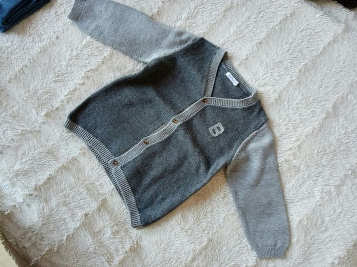 Gilet en maille fine bout'chou 18 mois