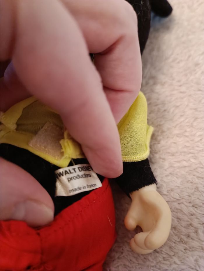 Peluche poupée Mickey Mouse - photo numéro 4