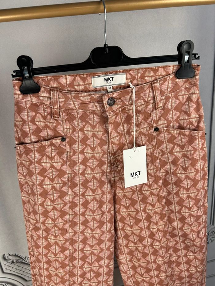 Pantalon taille haute MKT studio 38 neuf - photo numéro 2