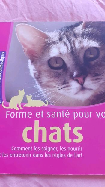Livre Forme et santé pour vos chats
