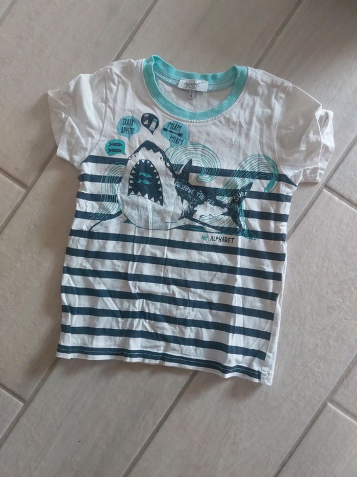 Lot de 8 t-shirts 36 mois (90-97 cm) très bon état - photo numéro 7