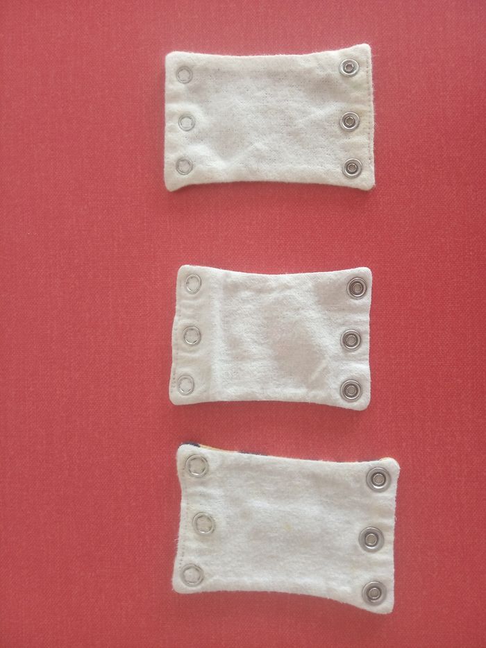 3 rallonges pour body (idéal pour les BB en couches lavables !) - photo numéro 2