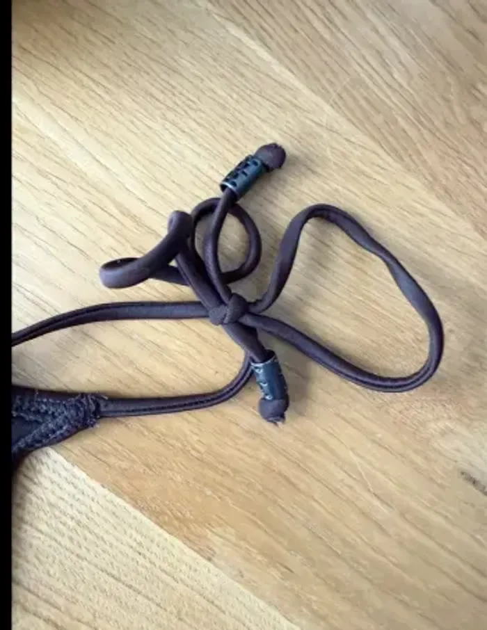 Bas de maillot de bain marron H&M taille S / 36 - photo numéro 4