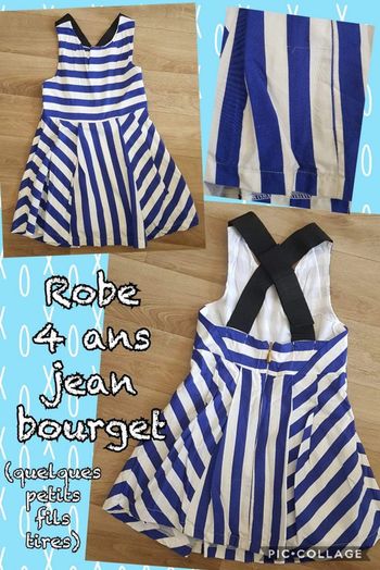 Robe 4 ans jean Bourget