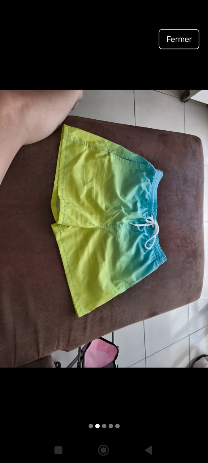Short de bain "dégradé" homme - M - photo numéro 2