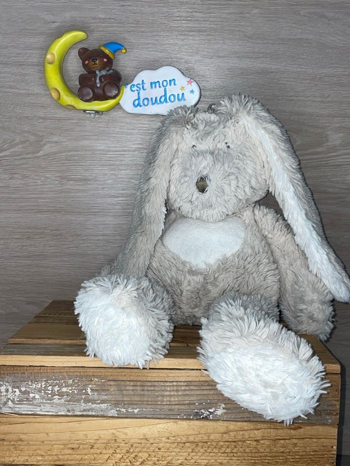 TDK07 doudou lapin 🐰 TEDDYKOMPANIET - photo numéro 1
