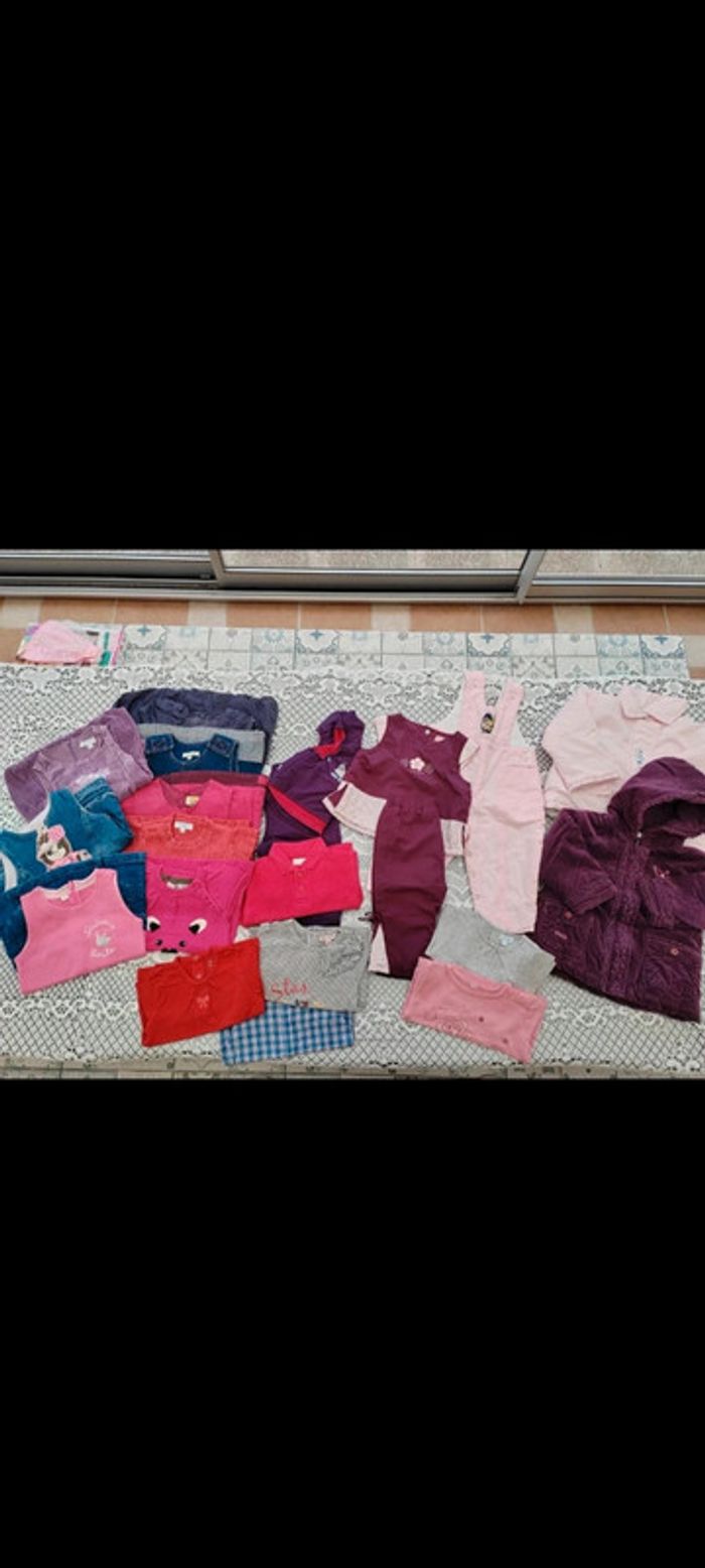 🩷Lot fille 12 mois, Multimarques