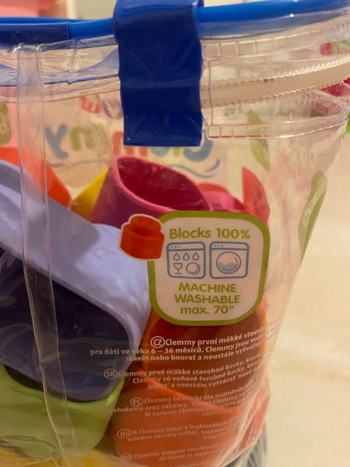 Soft clemmy bloc de construction empilable - photo numéro 3