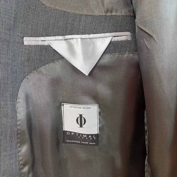 Veste de costume gris - Optimal taille 38 A493 - photo numéro 17