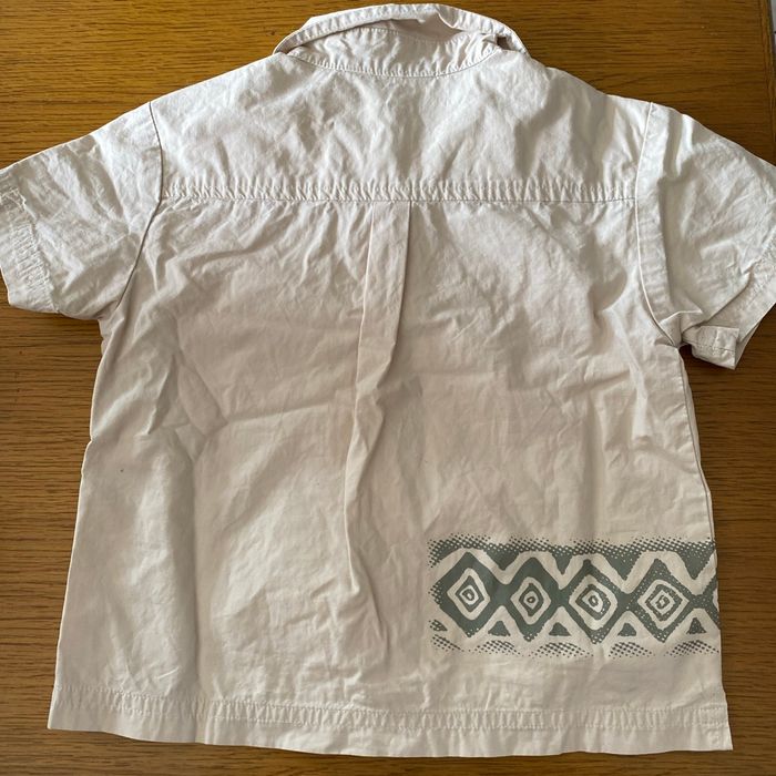 Chemise été manche courte garçon de marque kiabi - photo numéro 3