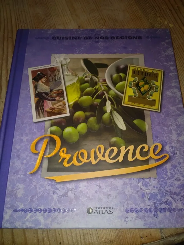 Livre de recettes Cuisine Provence