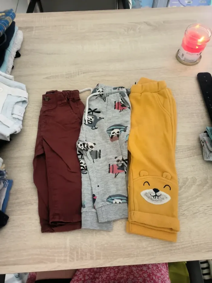 Lot de pantalon
