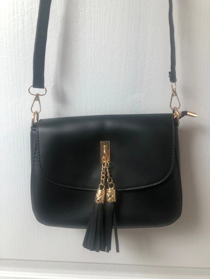 Sac noir bandoulière femme neuf