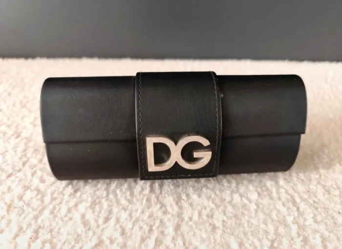 Monture lunettes de vue femme d&g avec étui boîte - photo numéro 2