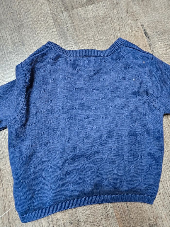 Gilet sergent major bleu - photo numéro 7