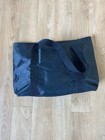 Grand sac cabas bleu Linvosges