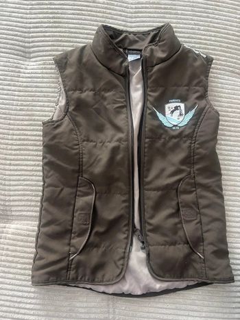 Veste sans manches équitation 10 ans