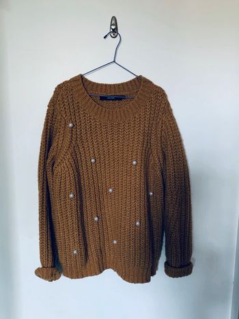 Pull moutarde camel