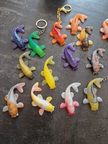 Carpe koi en résine à vendre