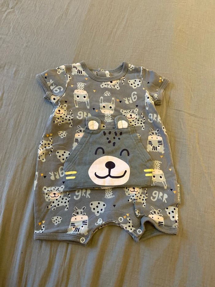 Combinaison short 6 mois