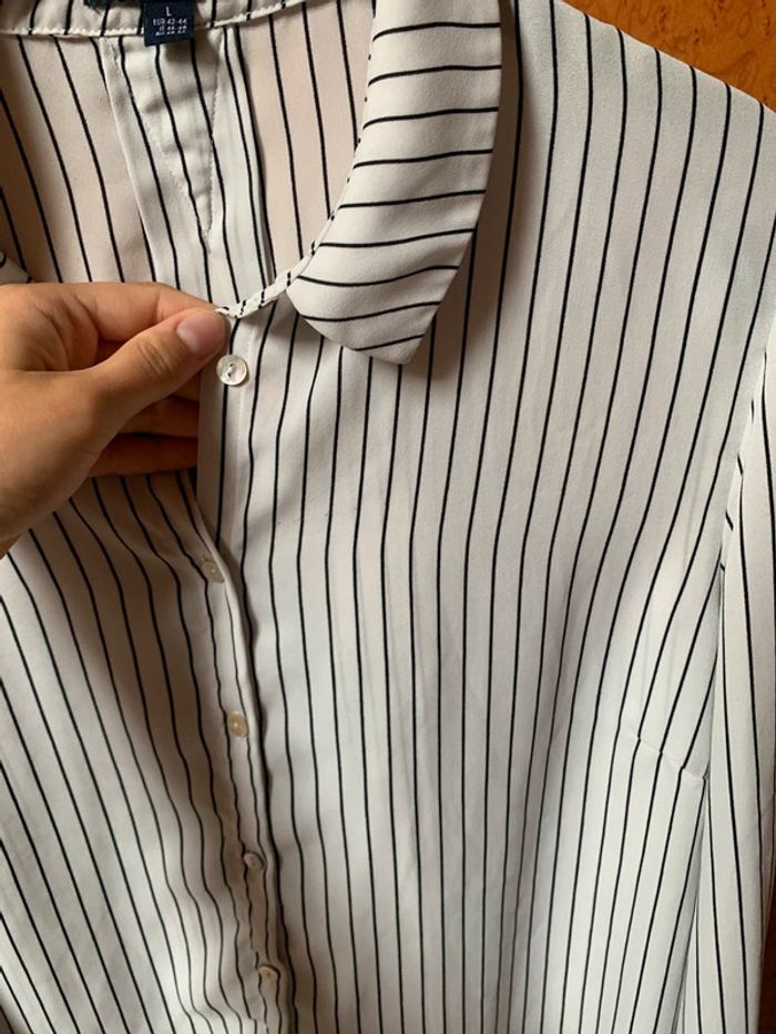 Chemise rayé taille L Kiabi - photo numéro 4