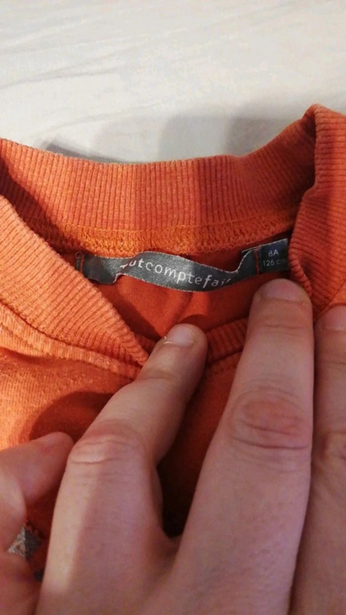 T shirt manches longues 8 ans "explorer" - photo numéro 4