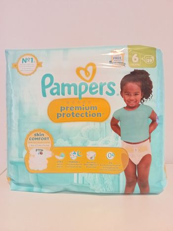 Couches pampers premium protection taille 6