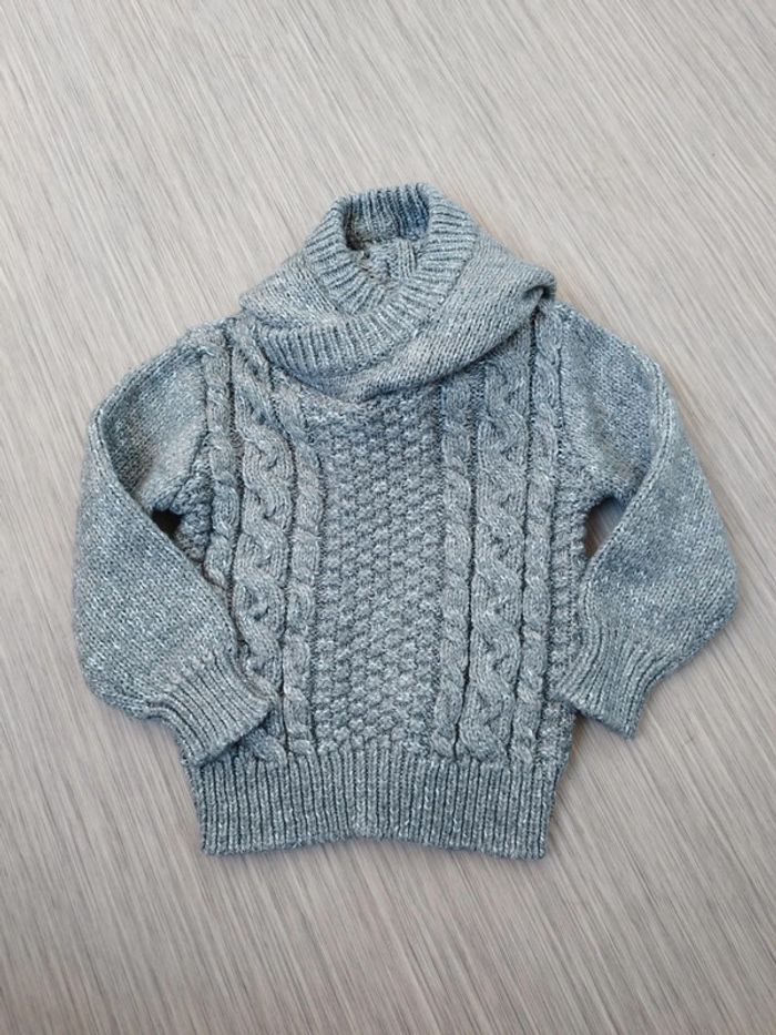 Pull col roulé garçon taille 4 ans