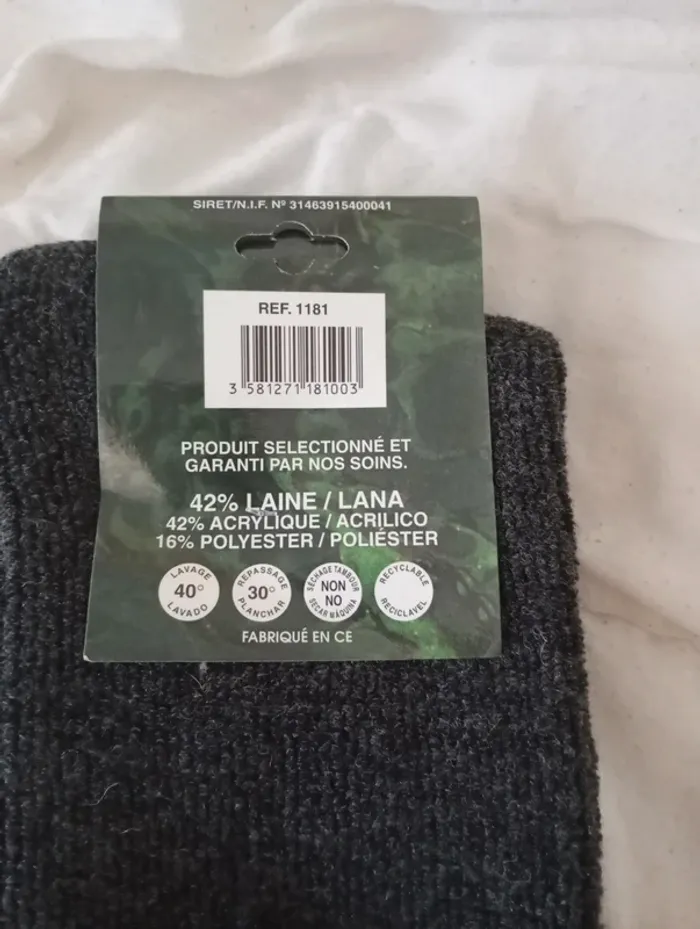 Paire de chaussettes taille 43/46 - photo numéro 3