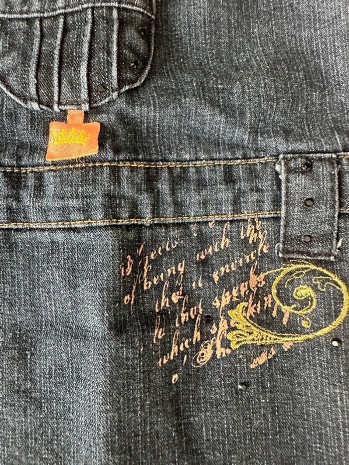Robe en jeans 12 mois - photo numéro 2