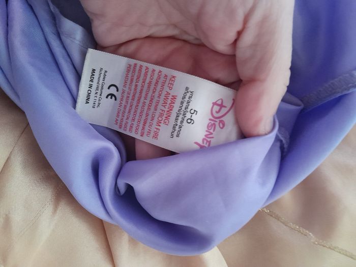 Robe déguisement raiponce 5 6 ans - photo numéro 4