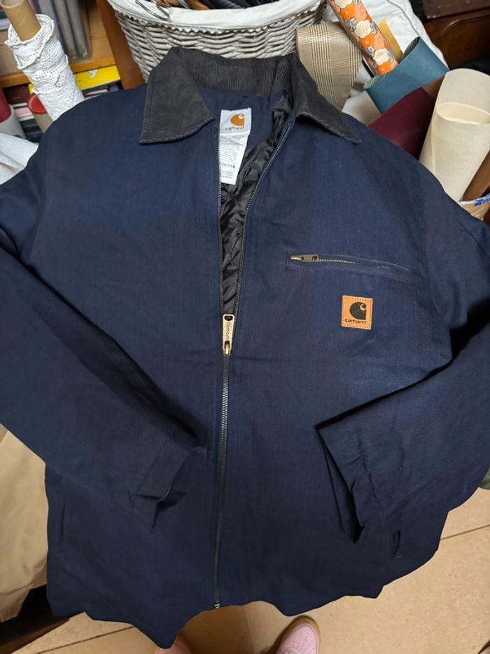 Veste Carhartt bleu marine – authentique, très bon état