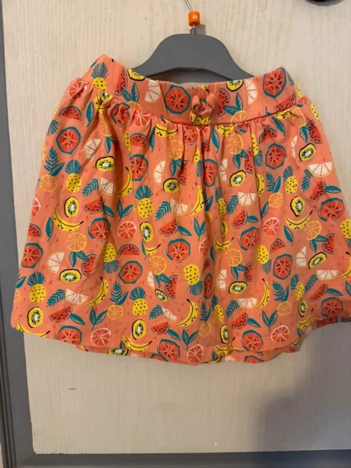 Jupe coton léger fille