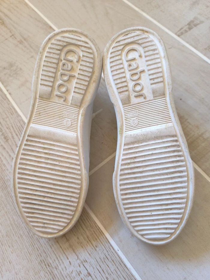 Baskets cuir Gabor multicolores Arc en Ciel - Taille 35,5 (Taille marque 3) - photo numéro 8