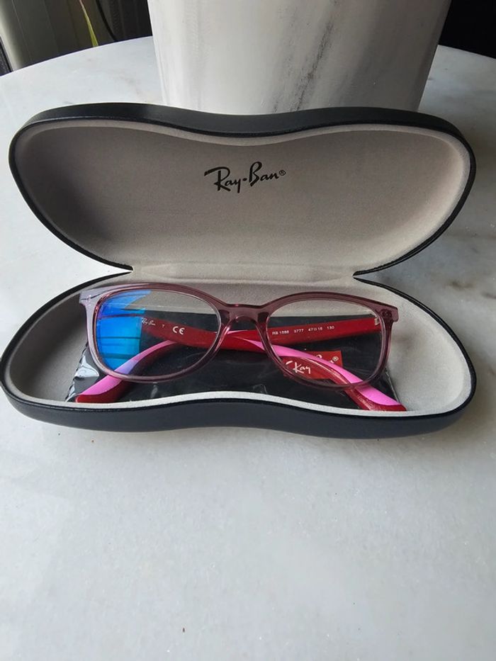 Lunette de vue Ray ban rose enfant