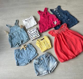 Lots vêtement fille été