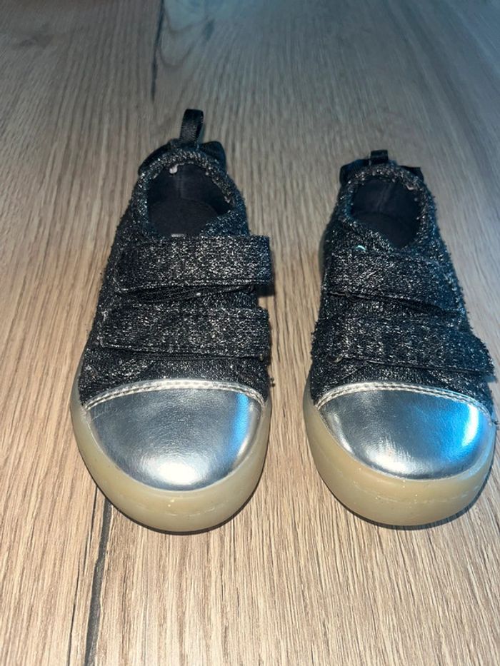 Basket noir à noeud Kiabi