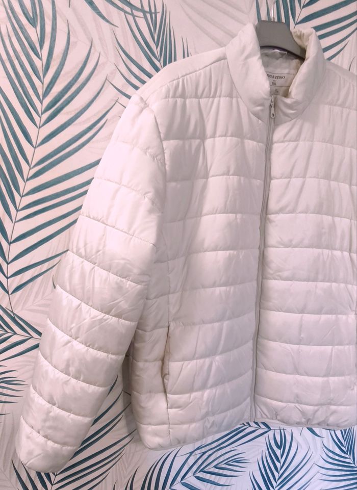 🌺 Doudoune légère - Gris pâle - In Extenso - 3XL (54/56) 🌺 - photo numéro 2