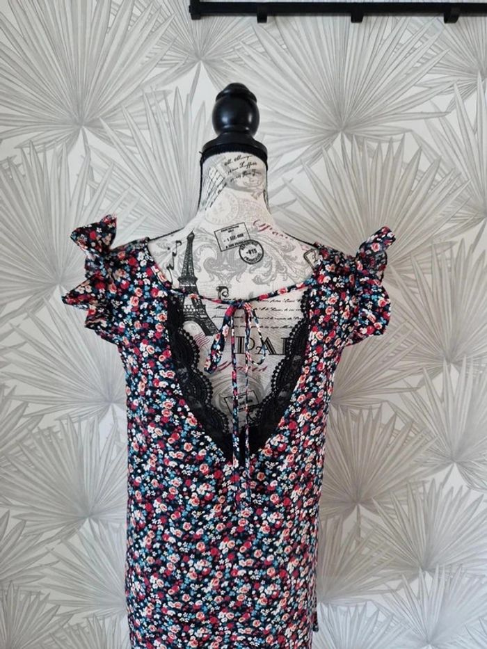 Jolie robe d'été fleuris taille 36 - photo numéro 3