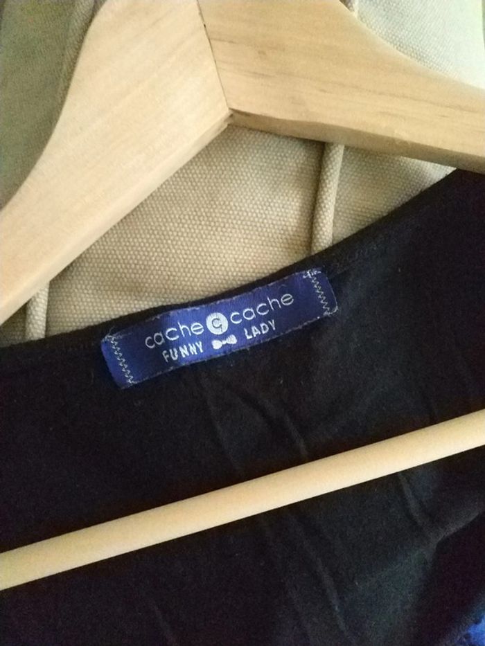 Robe noire et bleue Cache Cache - photo numéro 3